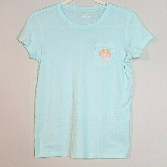 Vineyard Vines Girl t shirt Seashells size 14 / L - Picture 1 of 8